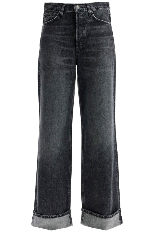 dame wide leg jeans