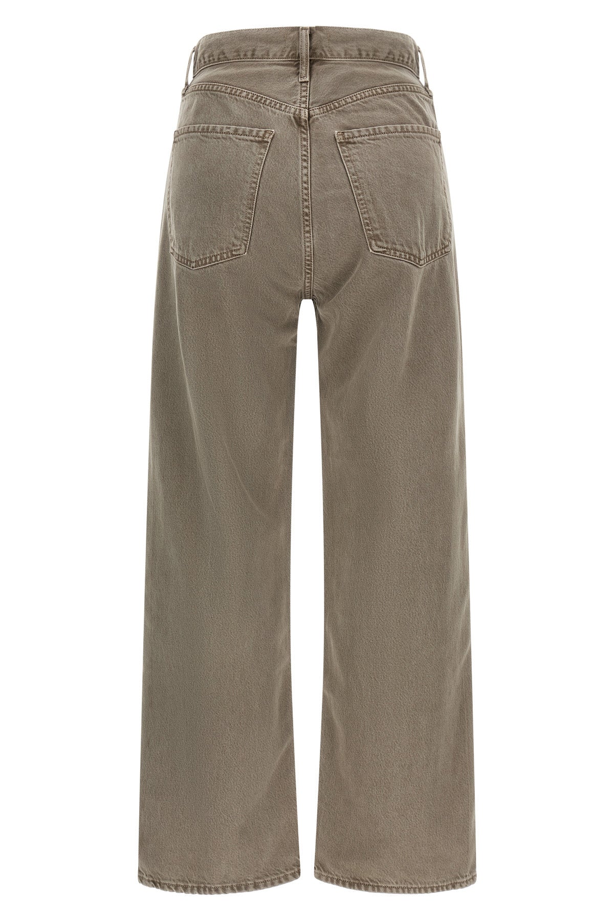 agoldes ren jeans redefine the concept of denim through a high-waisted