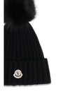 wool hat with pon pon