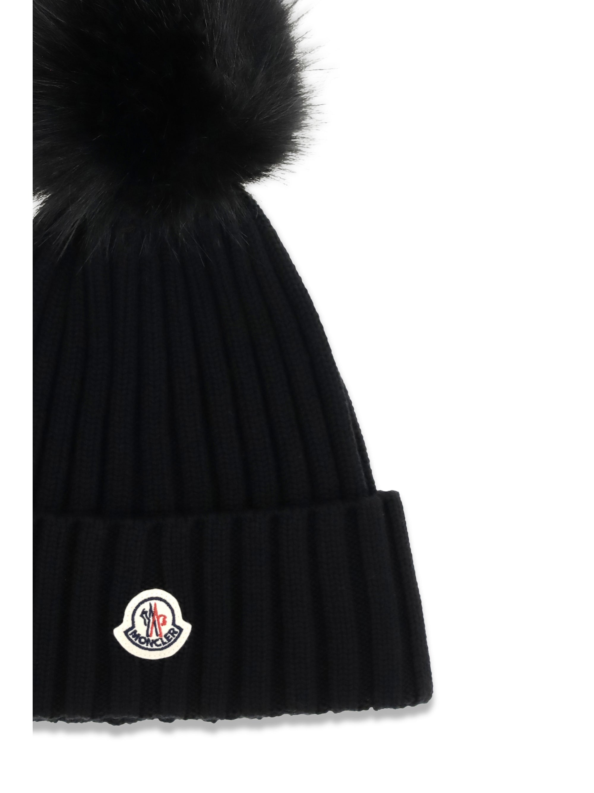 wool hat with pon pon