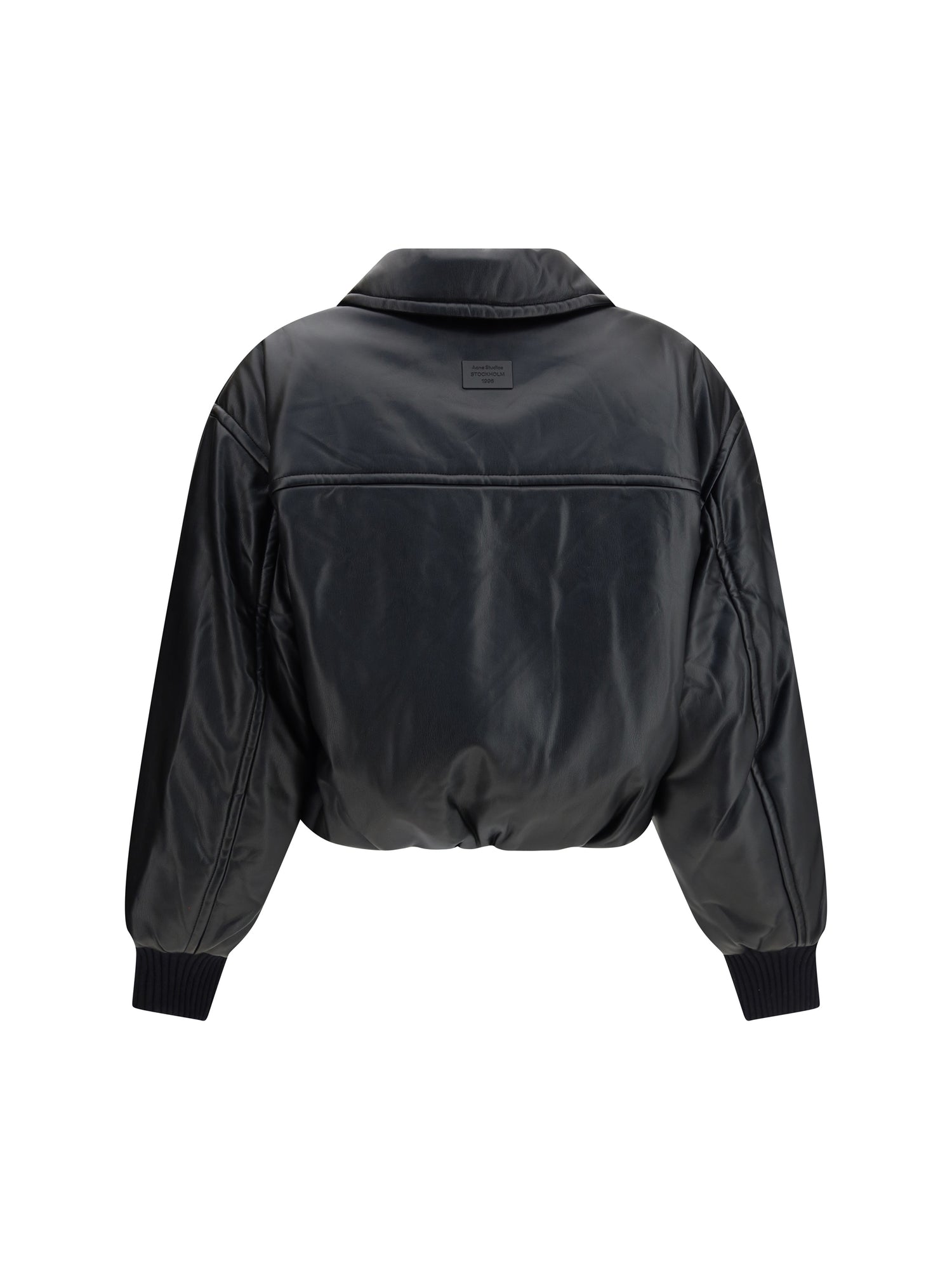 ACNE STUDIOS 34 faux leather bomber jacket