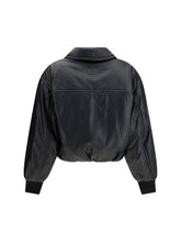 ACNE STUDIOS 34 faux leather bomber jacket