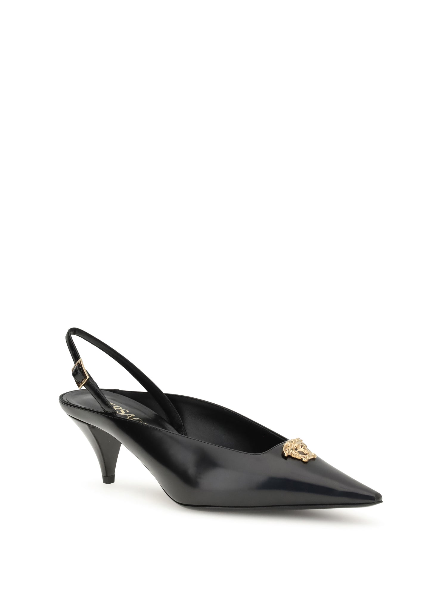 VERSACE 36 la medusa slingback pumps