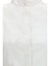 panelled poplin dress
