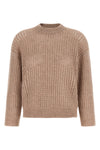the peserico crew neck sweater redefines the concept of knitwear through a sophi