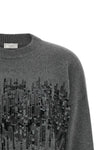 the peserico jersey stands out for its sartorial construction that combines comf