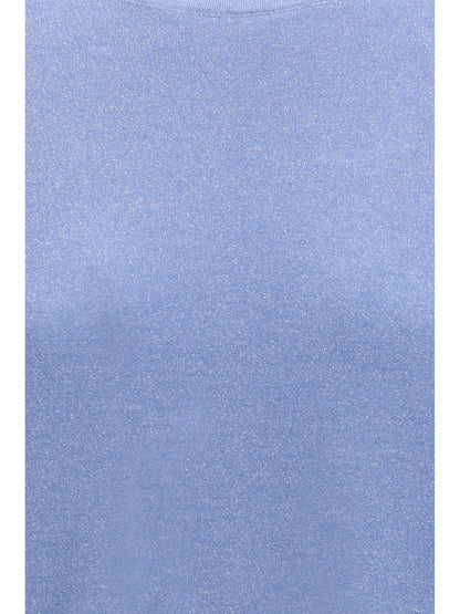 BRUNELLO CUCINELLI L cashmere glitter t-shirt