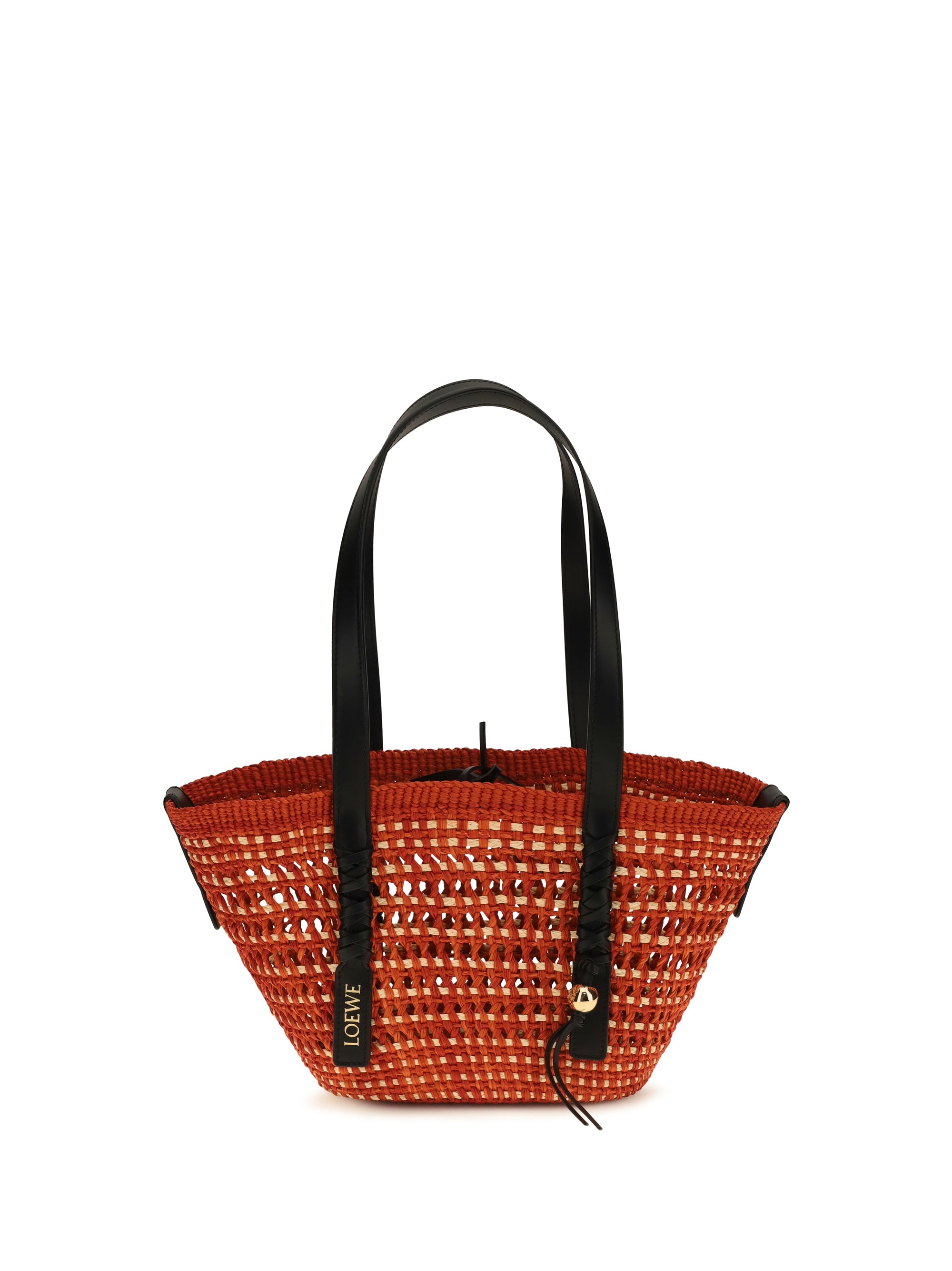 braid raffia shoulder bag by the loewe x paula’s ibiza