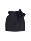 wool and silk mini skirt with floral details