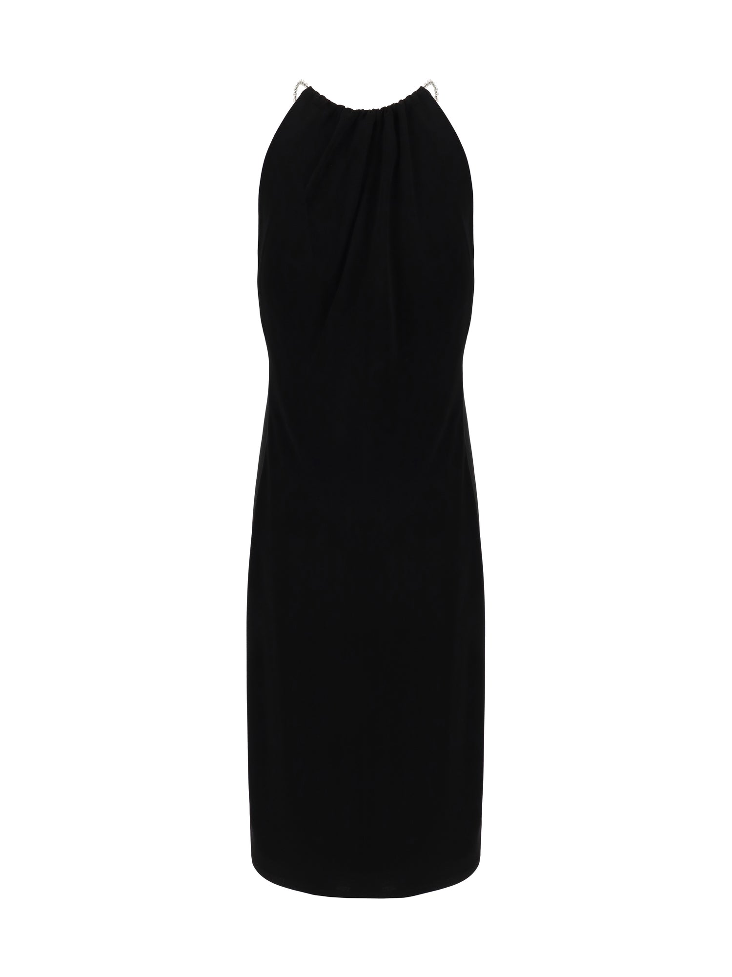 GIVENCHY 36 midi dress with halter neckline