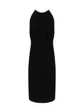 GIVENCHY 36 midi dress with halter neckline