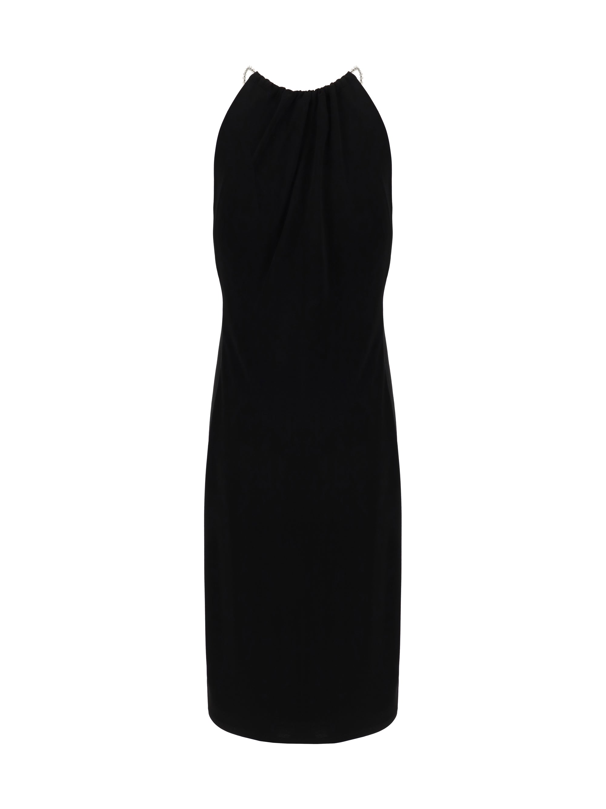 GIVENCHY 36 midi dress with halter neckline