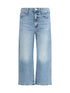 MOTHER DENIM 24 the dodger flood jeans