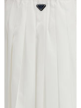 PRADA 38 pleated jersey skirt