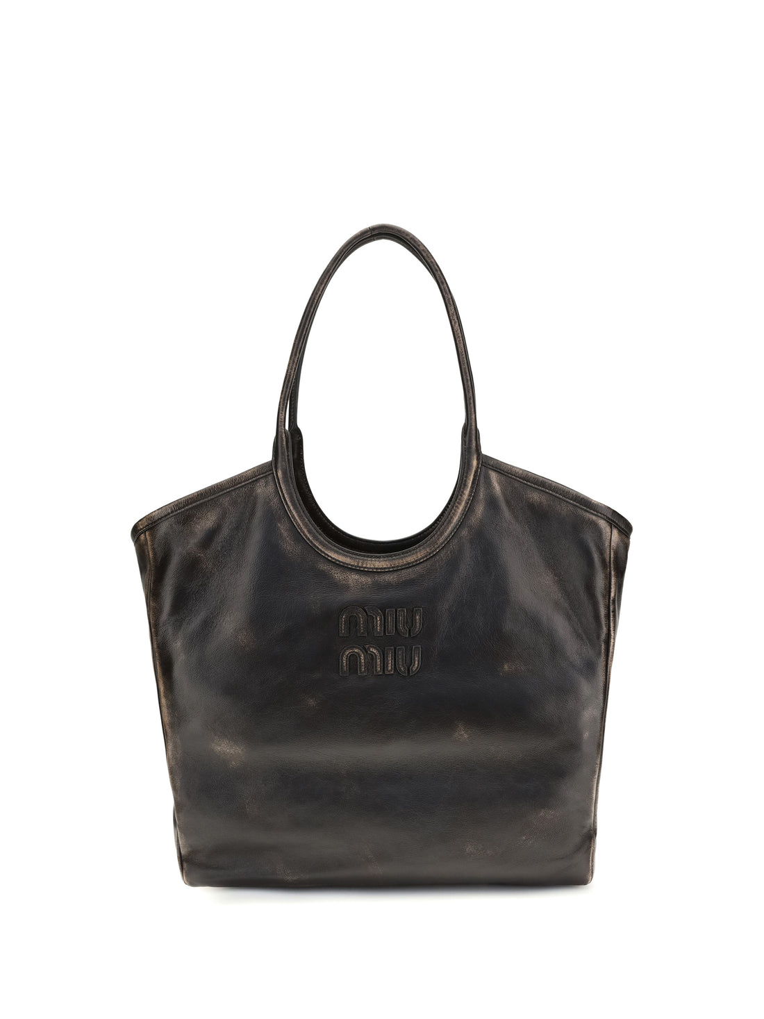 MIU MIU OS ivy leather tote bag