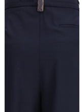 FABIANA FILIPPI 42 fluid techno-tailoring trousers