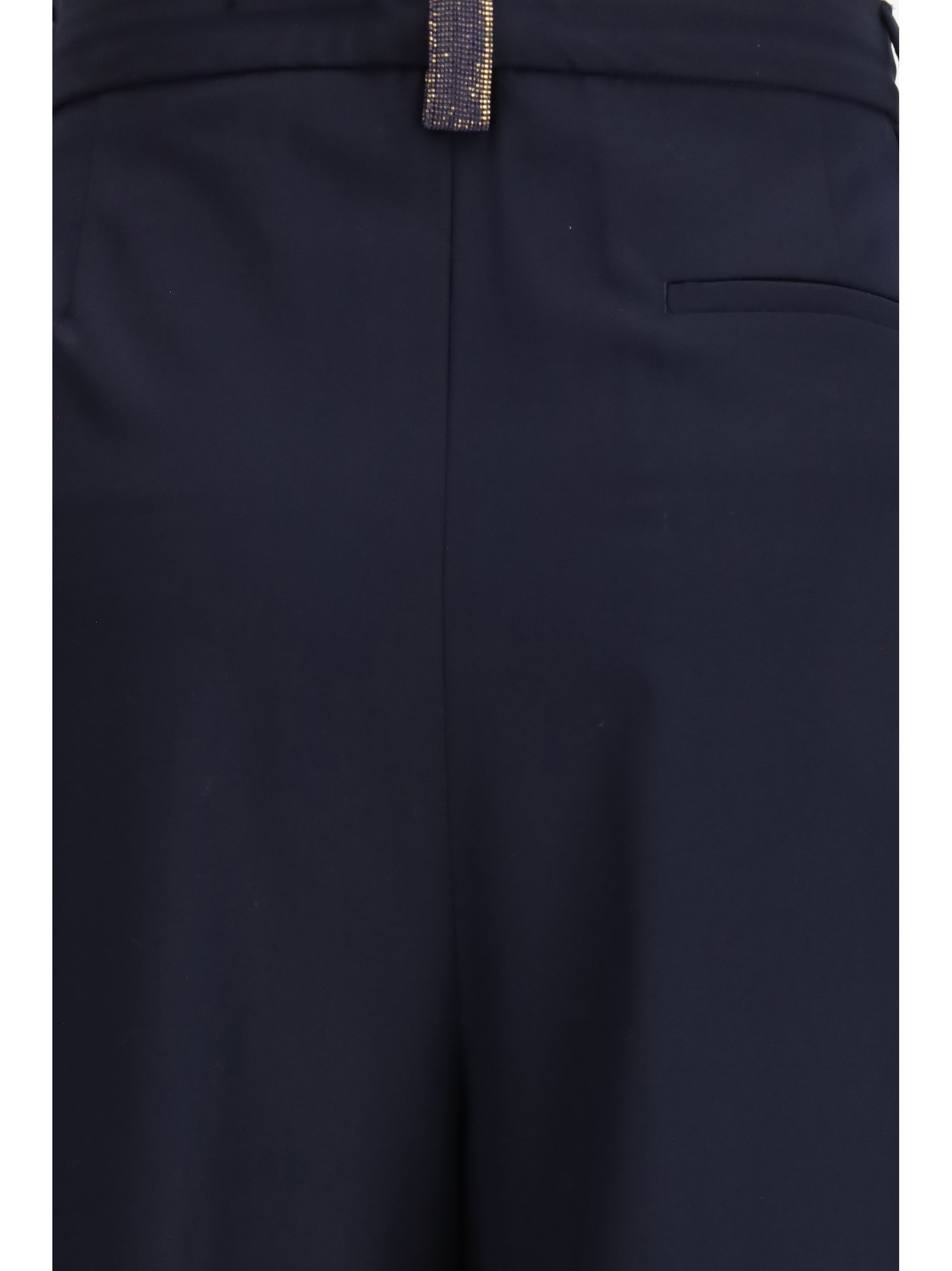 FABIANA FILIPPI 42 fluid techno-tailoring trousers