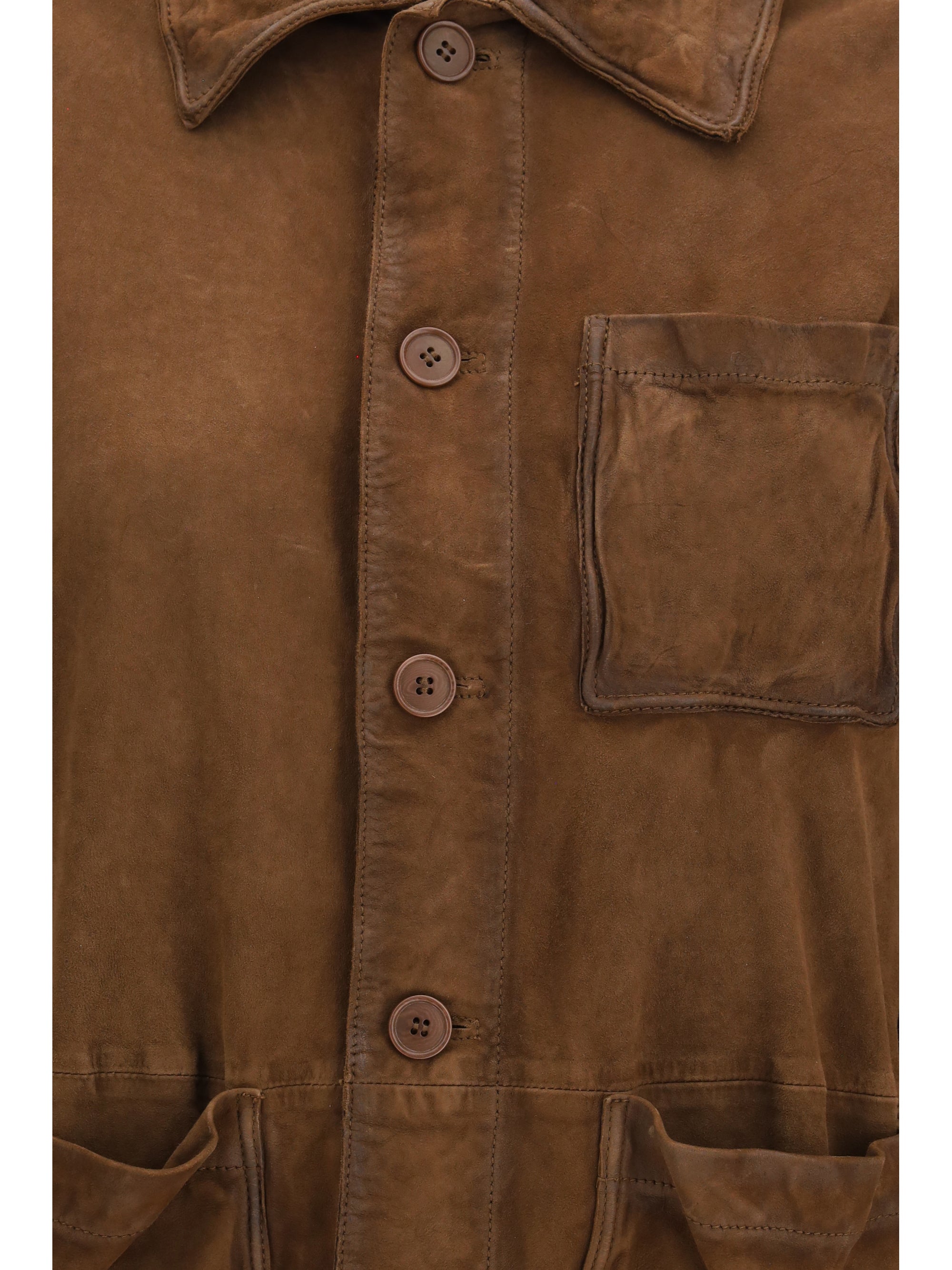 P.A.R.O.S.H. L suede jacket