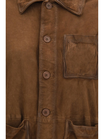 P.A.R.O.S.H. L suede jacket