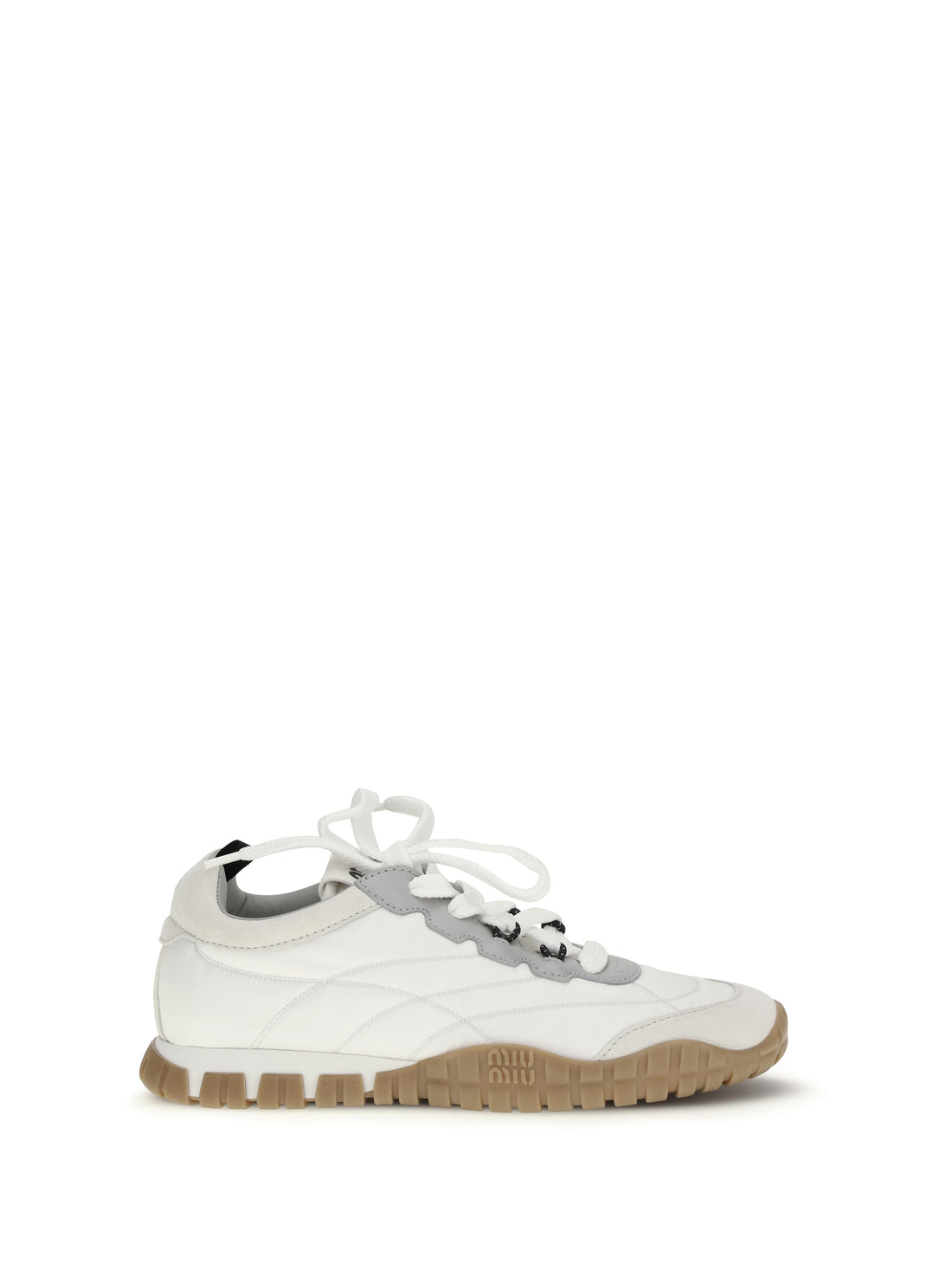 MIU MIU 37 fabric and suede sneakers