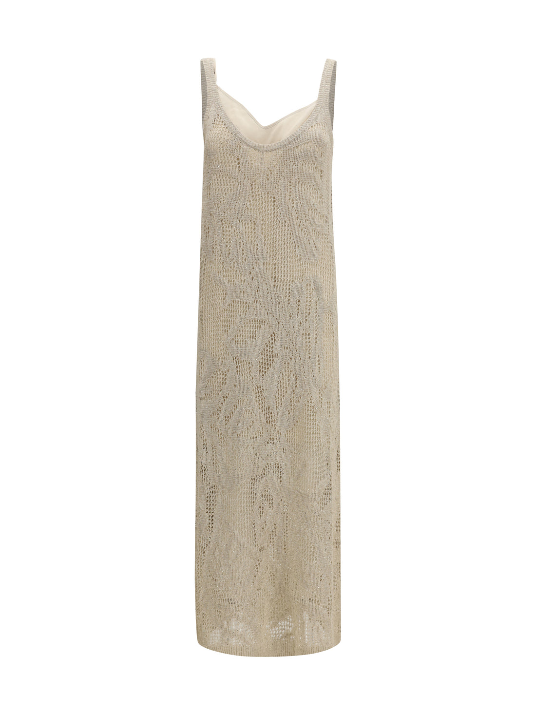 BRUNELLO CUCINELLI L dazzling water lillies dress 