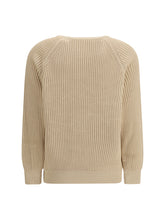 SAINT LAURENT S ribbed cotton pullover 