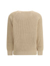 ribbed cotton pullover