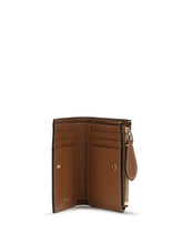 BURBERRY OS check printed canvas wallet 