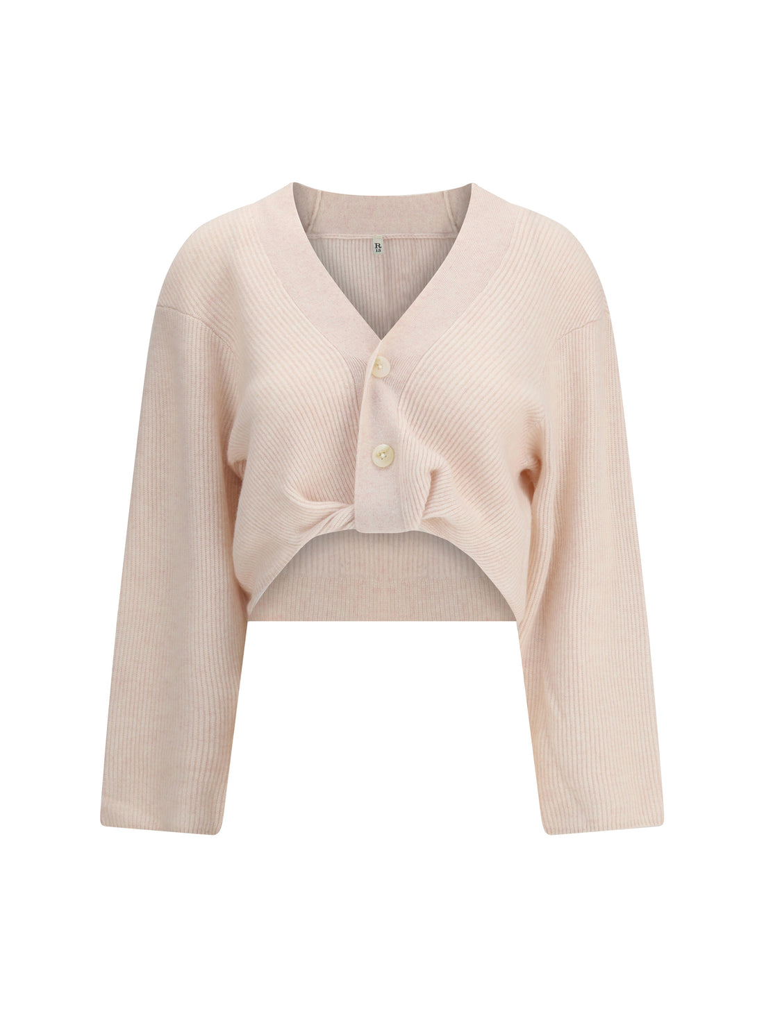 R13 M cashmere draped cardigan 