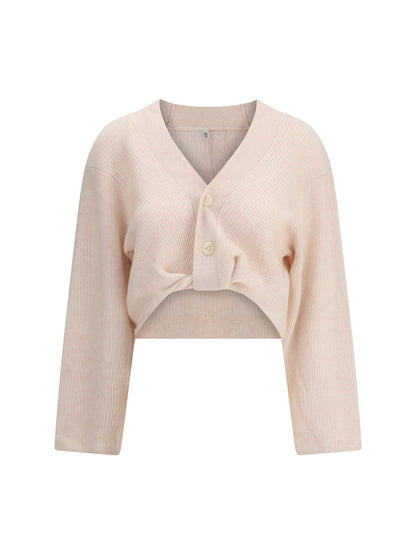 R13 M cashmere draped cardigan 