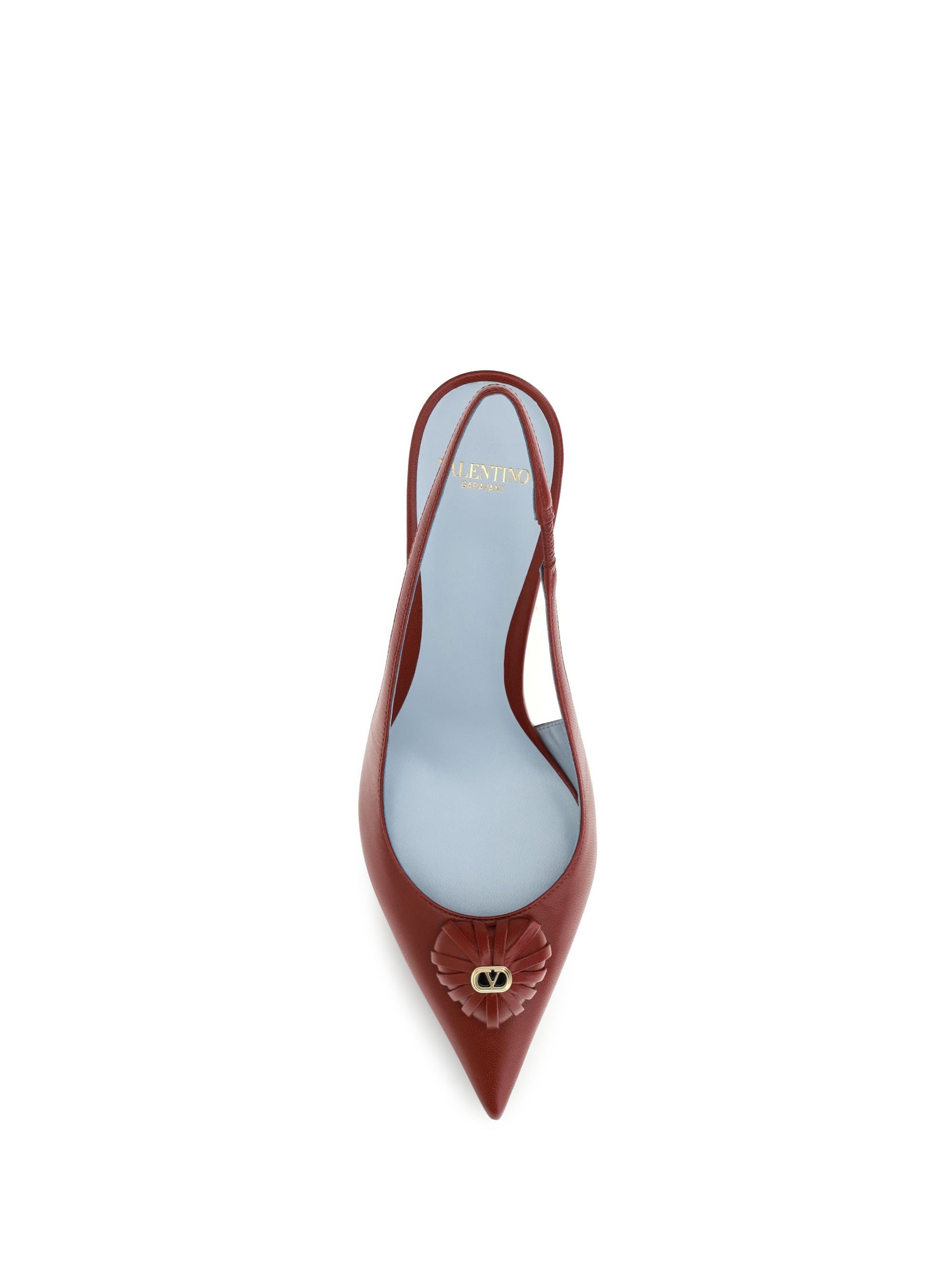 coeur royal slingback leather pumps