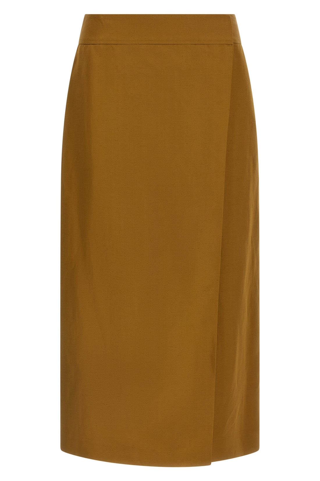 ALBERTO BIANI 40 midi skirt in viscose and linen blend