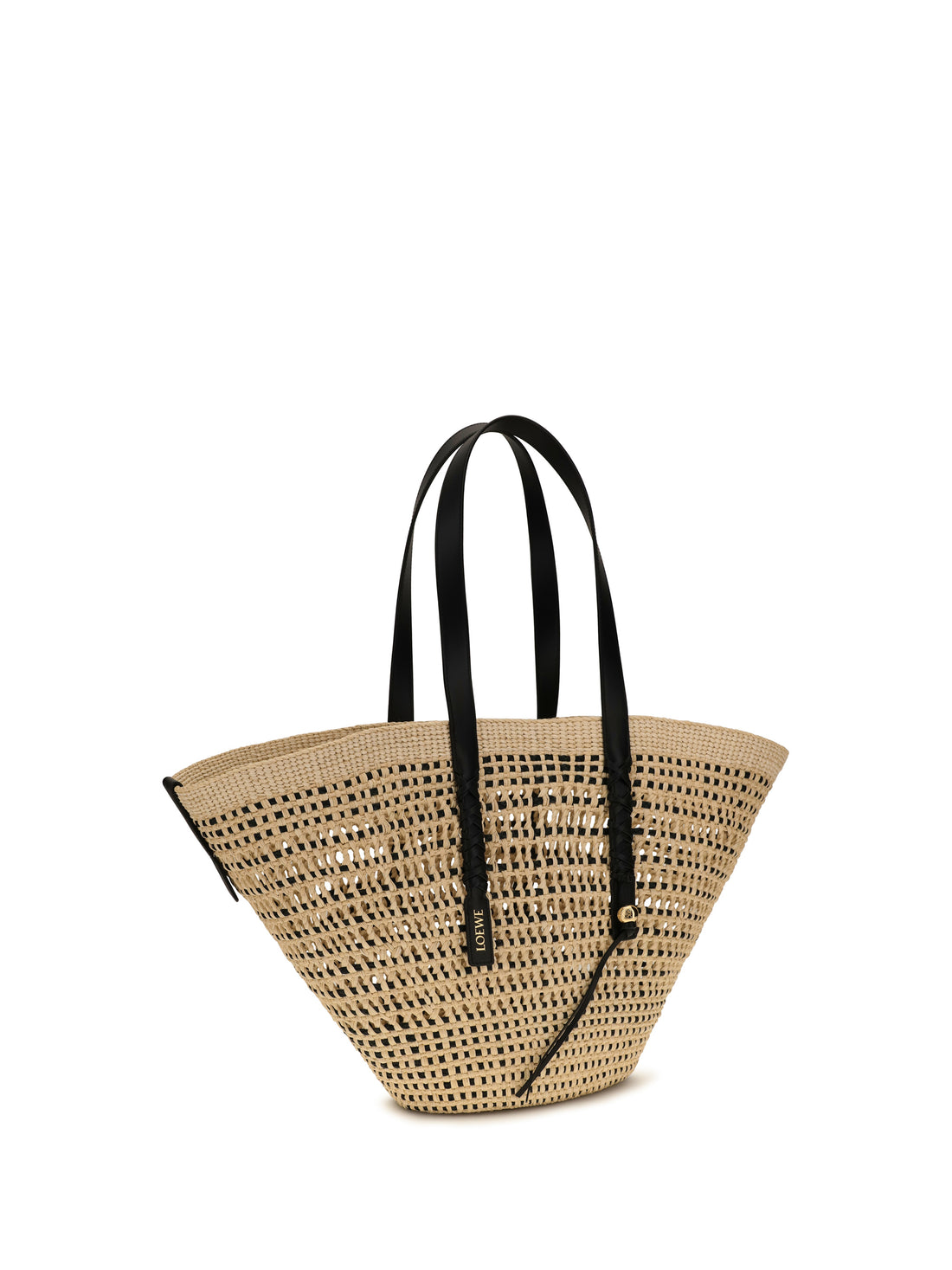 LOEWE OS large braid shoulder bag loewe x paula’s ibiza