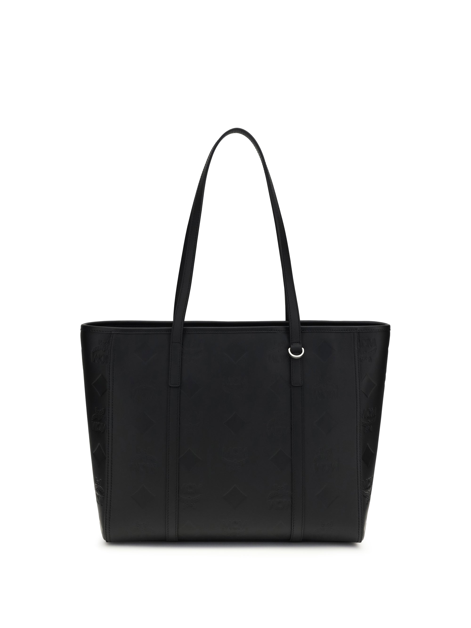 toni tote bag with embossed maxi visetos motif