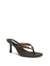 flowe leather and rubber heeled sandals