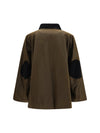 country jacket with velvet collar