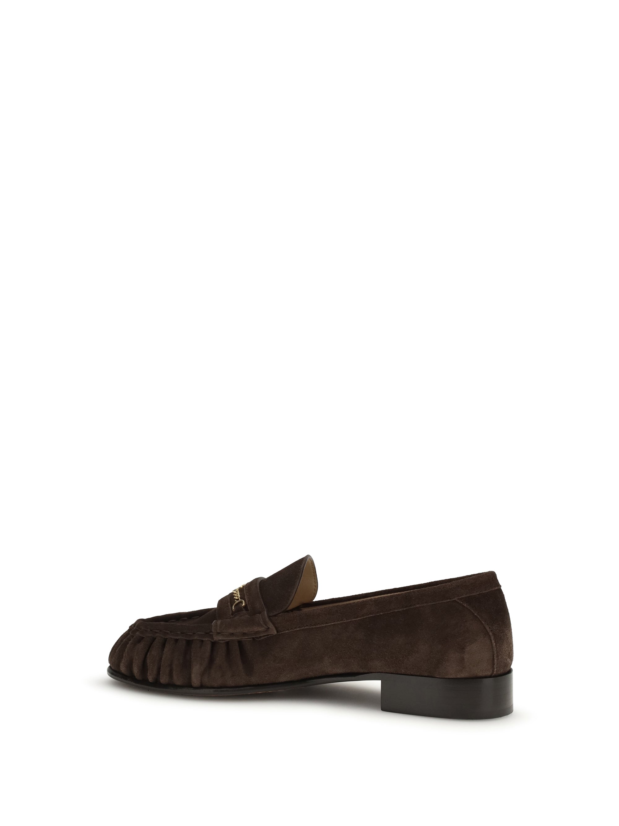suede loafers