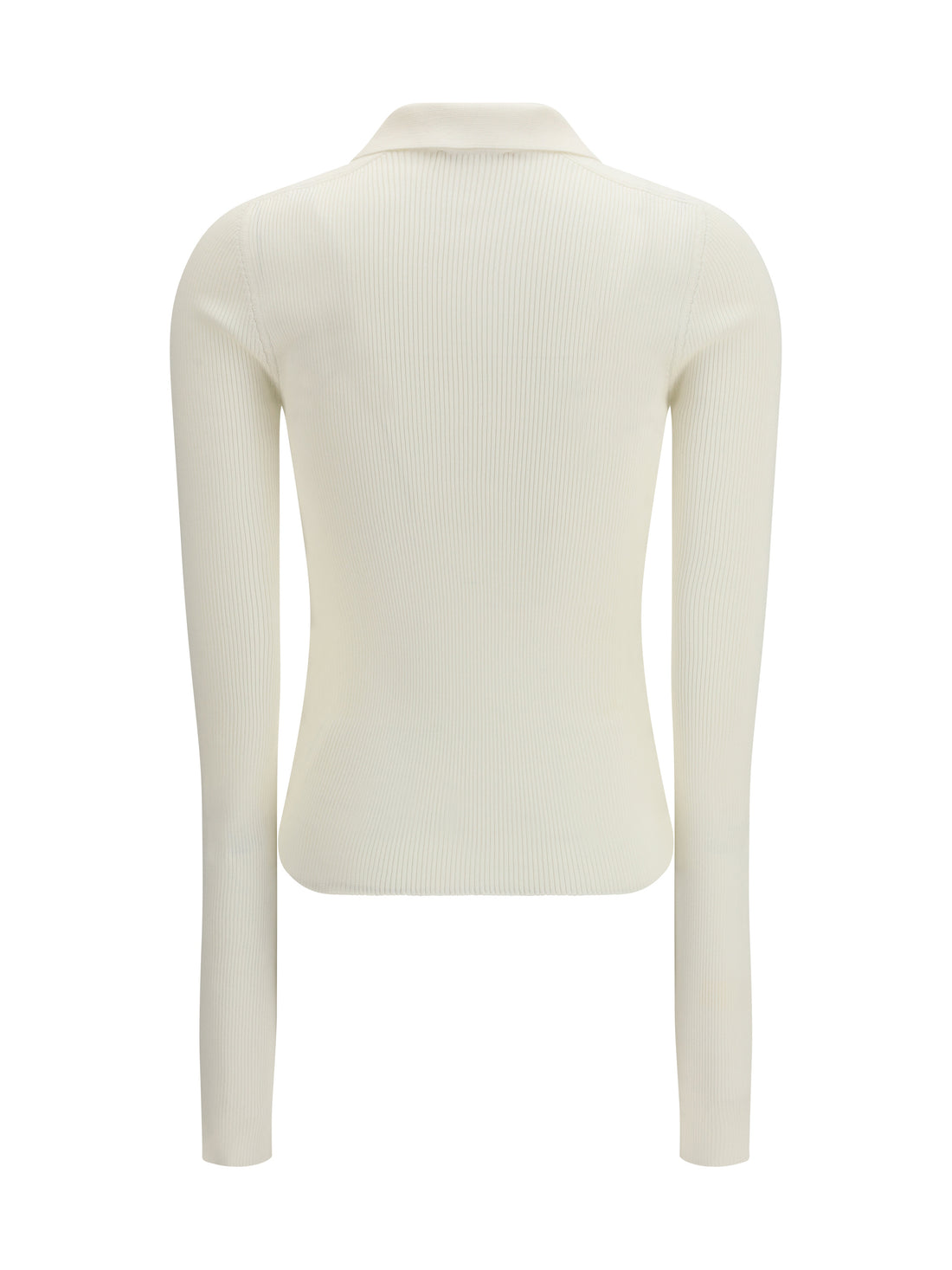 RIER L long-sleeve silk polo