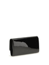 bettina patent leather chain wallet