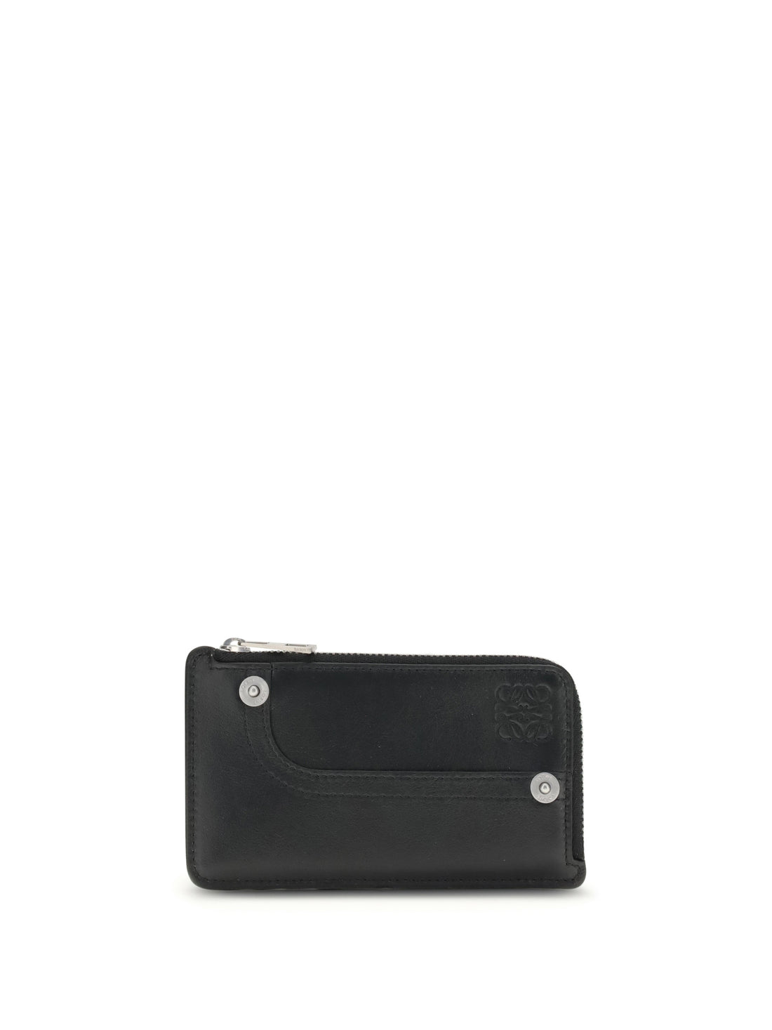 LOEWE OS cardholder crafted from glossy calfskin