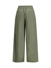 mixed cotton pants