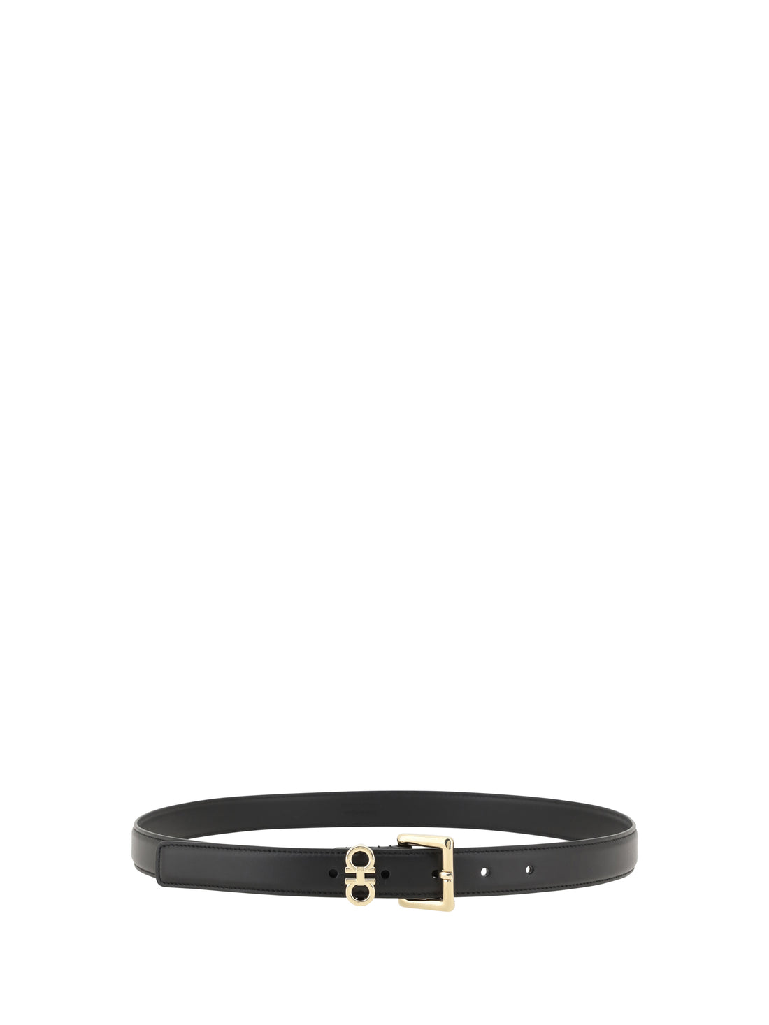 FERRAGAMO 75 gancini leather belt