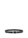 gancini leather belt