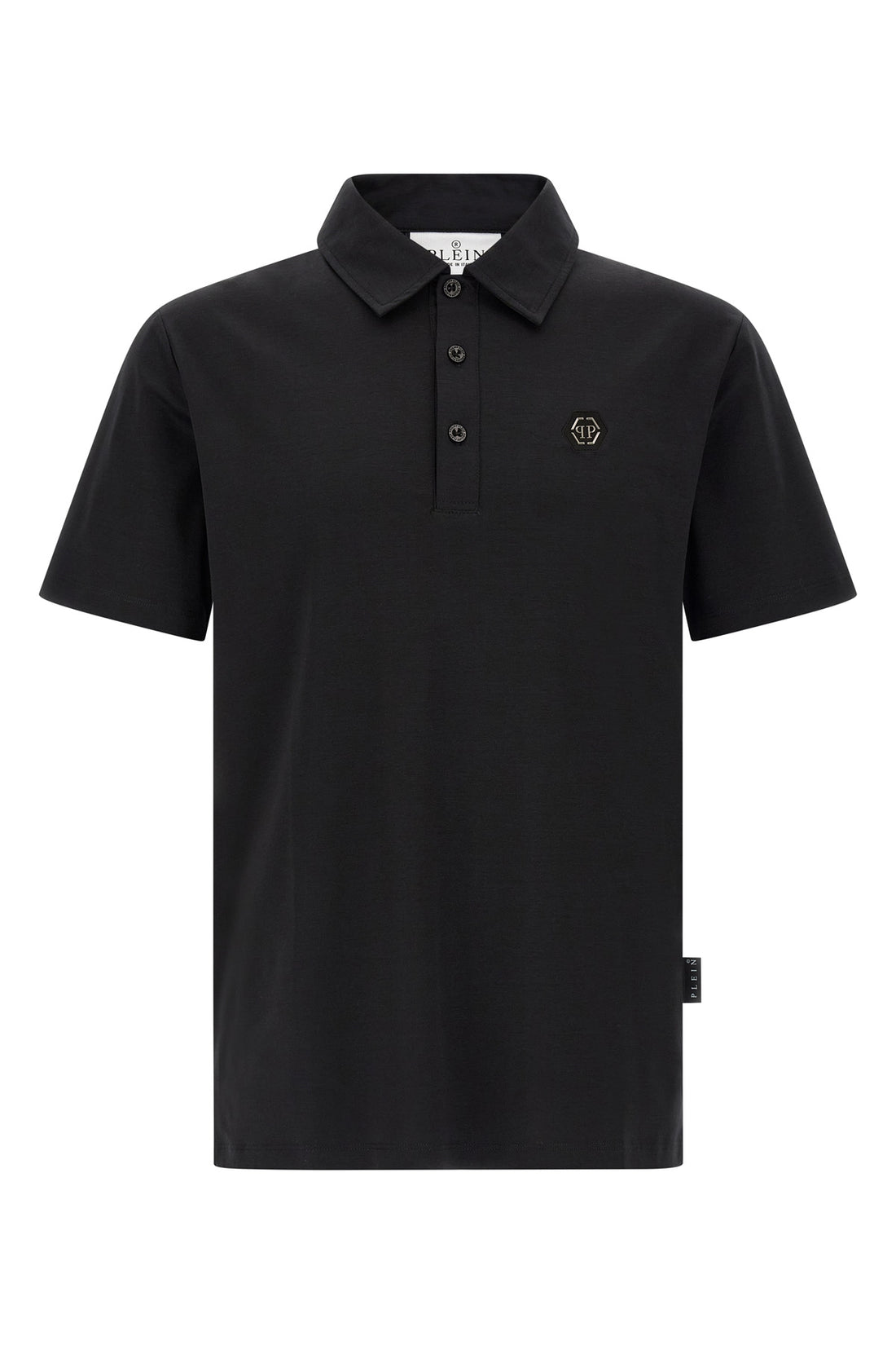 PHILIPP PLEIN L classic cotton jersey polo shirt