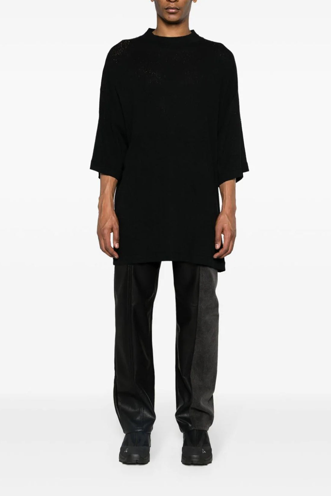 1017-ALYX-9SM XXS distressed oversized ruined-effect cotton crew neck t-shirt