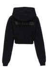 cropped hoodie