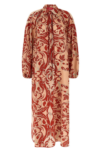 all-over europa crepe de chine silk maxi dress