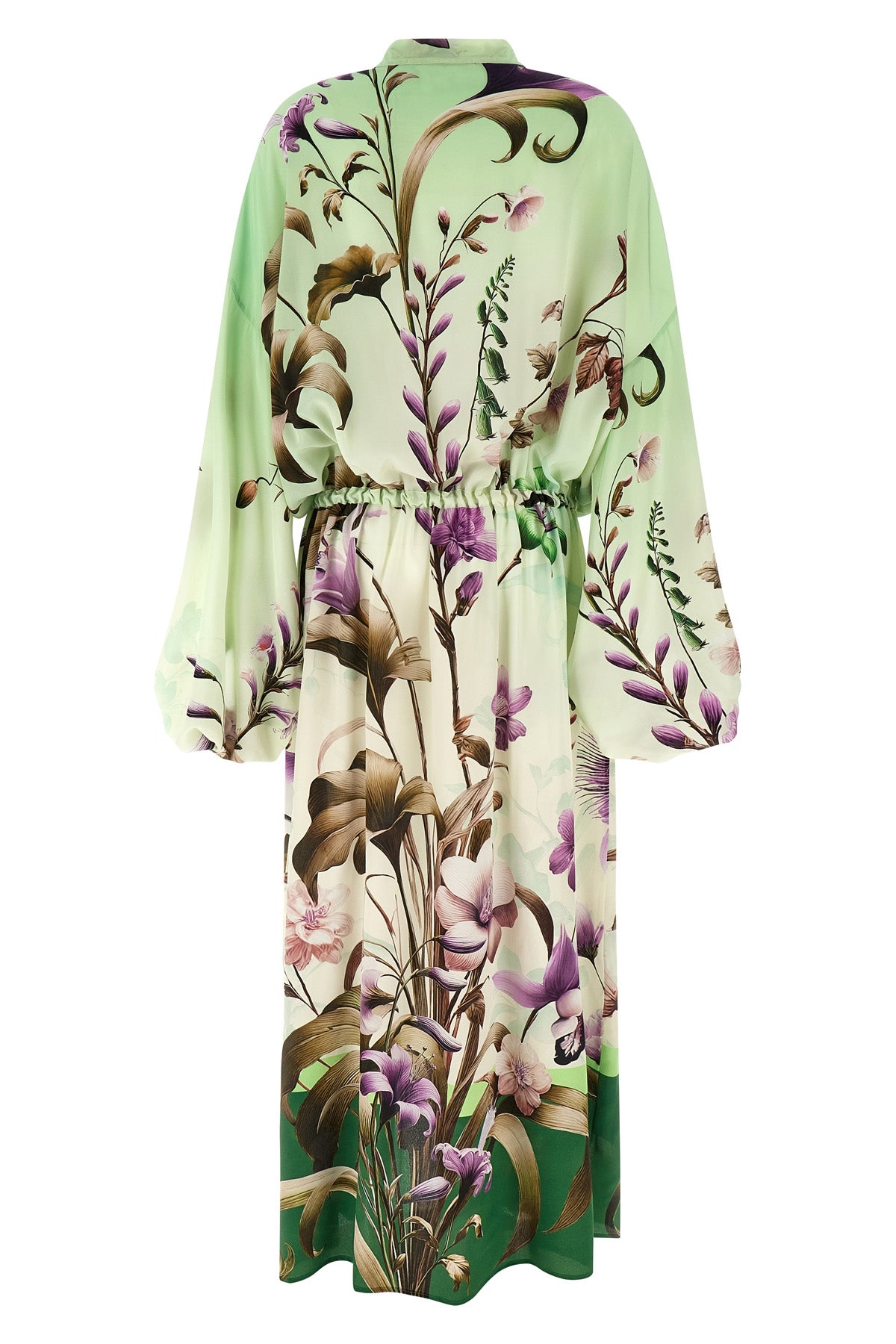 all-over cenide crepe de chine silk maxi dress