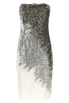 elisabetta franchi redefines the codes of evening elegance through a sheath silh