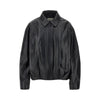 melis leather aviator jacket